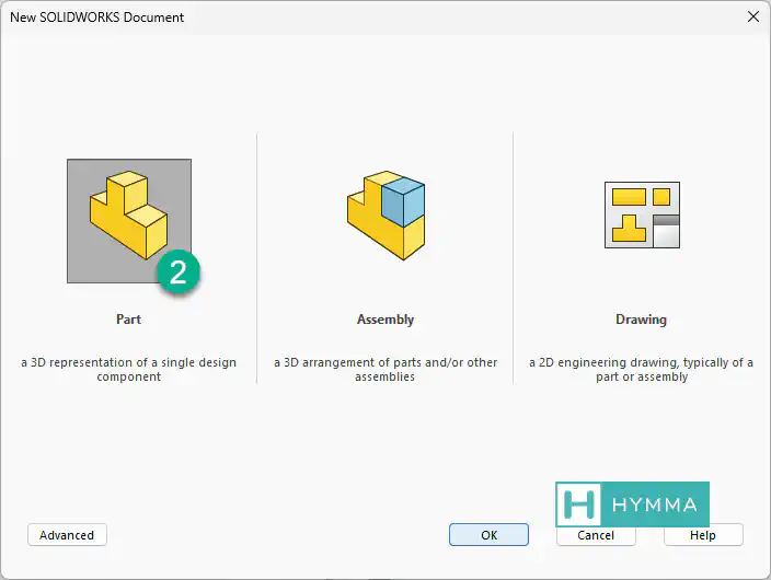 picture of solidworks-create-new-part