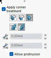 picture of weldments-apply-corner-treatment