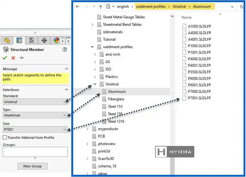 picture of weldments-solidworks-folders